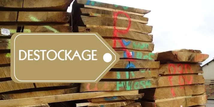 destockage bois chene